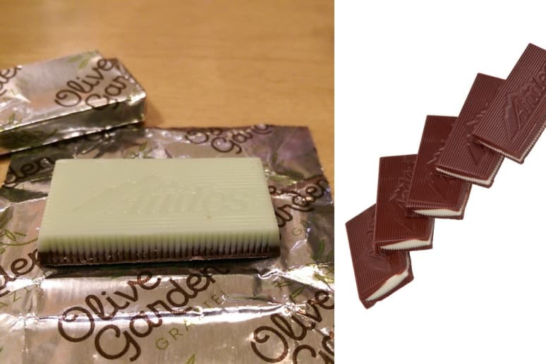 Olive Garden’s AfterDinner Mints Aren't What They Seem